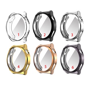Ốp Nhựa TPU Mềm Mạ Điện Bảo Vệ Đồng Hồ Thông Minh Huawei watch GT3 GT 3 Pro 46mm 43mm