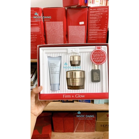 Estée lauder firm & glow skincare collection gift online set