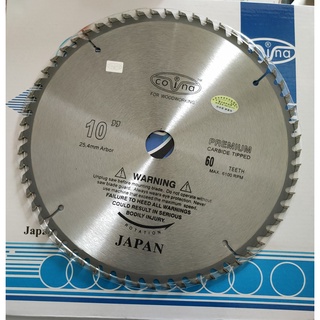 [HCM]LƯỠI CƯA GỖ COVINA 255MM 60 RĂNG