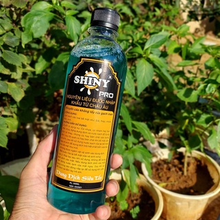 Dung Dịch Nước Vệ Sinh Xe Máy Không Chạm Tẩy Rỉ Sét Siêu Nhanh Shiny Pro 500ml