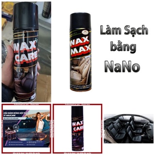 Dung dịch Wax Care công nghệ nan0 đánh bóng nội thất ô tô bảo vệ phục hồi nhựa đồ da xe hơi mẫu mới