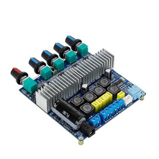 Mạch khuếch đại âm thanh siêu trầm 2.1  Bluetooth 5.0 12-24V 2 X 50W + 100W ̣Chíp nội địa