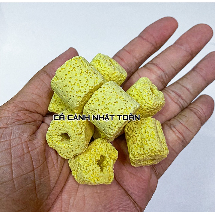 SỨ LỌC VIÊN SỨ HOA MAI VẬT LIỆU LỌC CHO BỂ CÁ CẢNH (TÚI 1KG)
