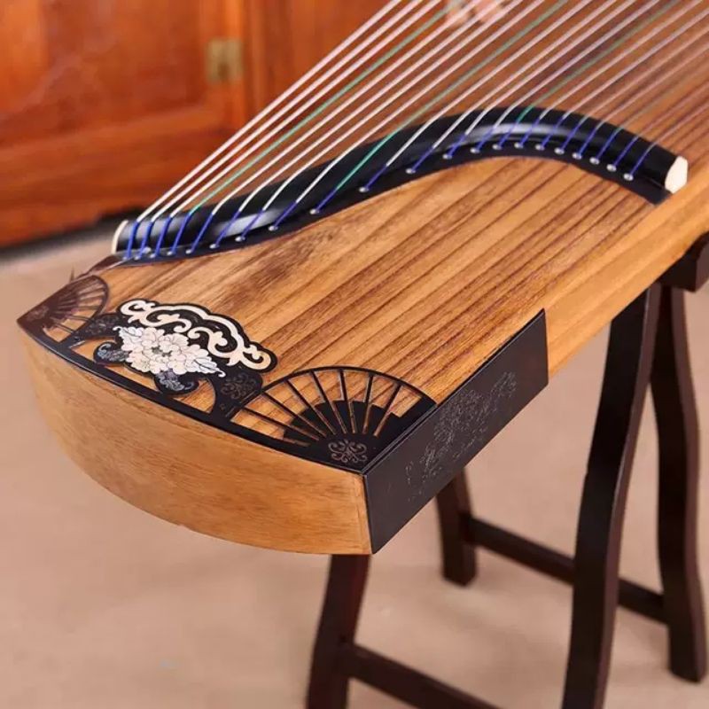 Đàn Guzheng . Full size. Tặng kèm full kiện, chân bao, móng ,keo,dây