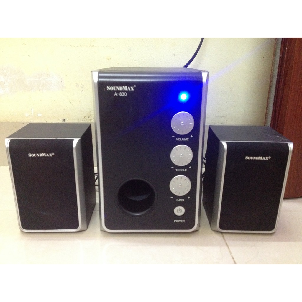 Soundmax 830 2.1 ( đã qua sử dụng ) nghe điện thoại vi tính ( Tặng dây ...