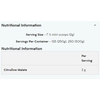 Tăng sức bền - 𝐂𝐢𝐭𝐫𝐮𝐥𝐥𝐢𝐧𝐞 500g Myprotein