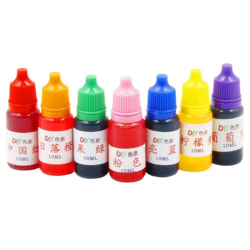Mực Nhuộm Màu Trang Trí Resin / Resin 7 Màu Tùy Chọn