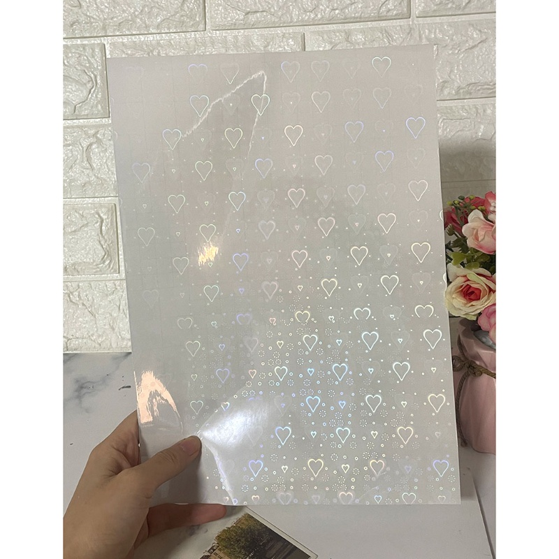 Un * lớp phủ trong suốt cán vinyl a4 kích thước self-adhesive film