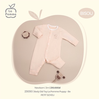 La Pomme Body Dài Tay liền thân La Pomme Puppy AW2022