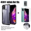 Infinix Hot 10s hot 10 9 Play Zero 8 SMART 5 Camon 16 pova 2 Vỏ điện thoại chống sốc + màng kính cường lực + màng mặt sau bằng sợi carbon + màng ống kính
