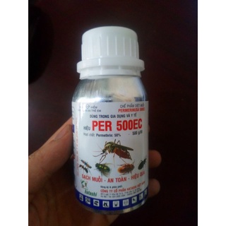 Thuốc Xịt Muỗi Y Tế Per 500EC 100ml - Diệt Muỗi, Kiến, Gián Hiệu Quả, Nguyên Liệu Nhập Khẩu, Chai Nhôm