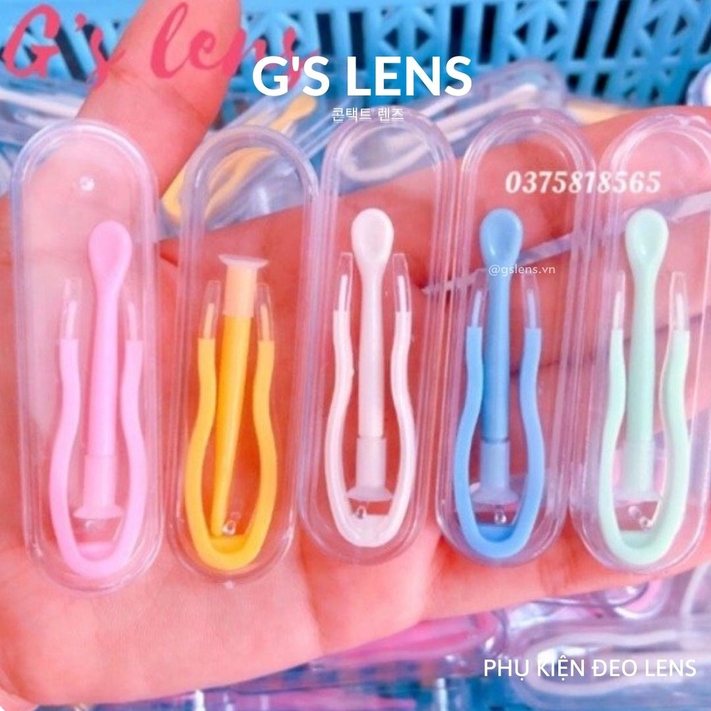 Phụ Kiện Đeo Lens Bao Gồm Cây Đẩy Lens Và Nhíp Gắp | Shopee Việt Nam