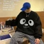 Áo sweater nỉ bông nam nữ vải dày dặn form rộng phong cách HIPHOP