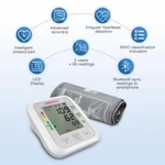 [BH 5 Năm] Máy đo huyết áp omron điện tử bắp tay Jumper JPD-HA121, Kết nối Bluetooth + APP, (FDA Hoa Kỳ + xuất USA) — ảnh 7