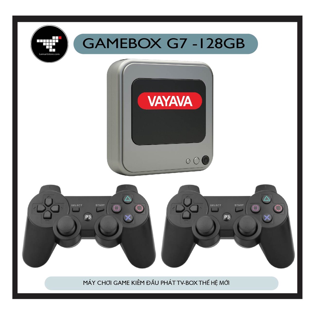GAMEBOX G7 128GB Máy chơi game kiêm đầu phát Android TiVi Box (phiên ...