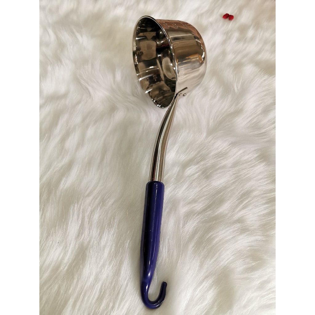 Gáo vá múc nước lèo inox size từ 300ml đến 1200ml có vạch đo lường