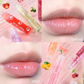 Son Bóng Trái Cây Dưỡng Ẩm Cho Trẻ Em Nuôi Dưỡng Môi Nhẹ Và Mềm Mại Lip Tint ღ Pink Girl Bling Makeup Look