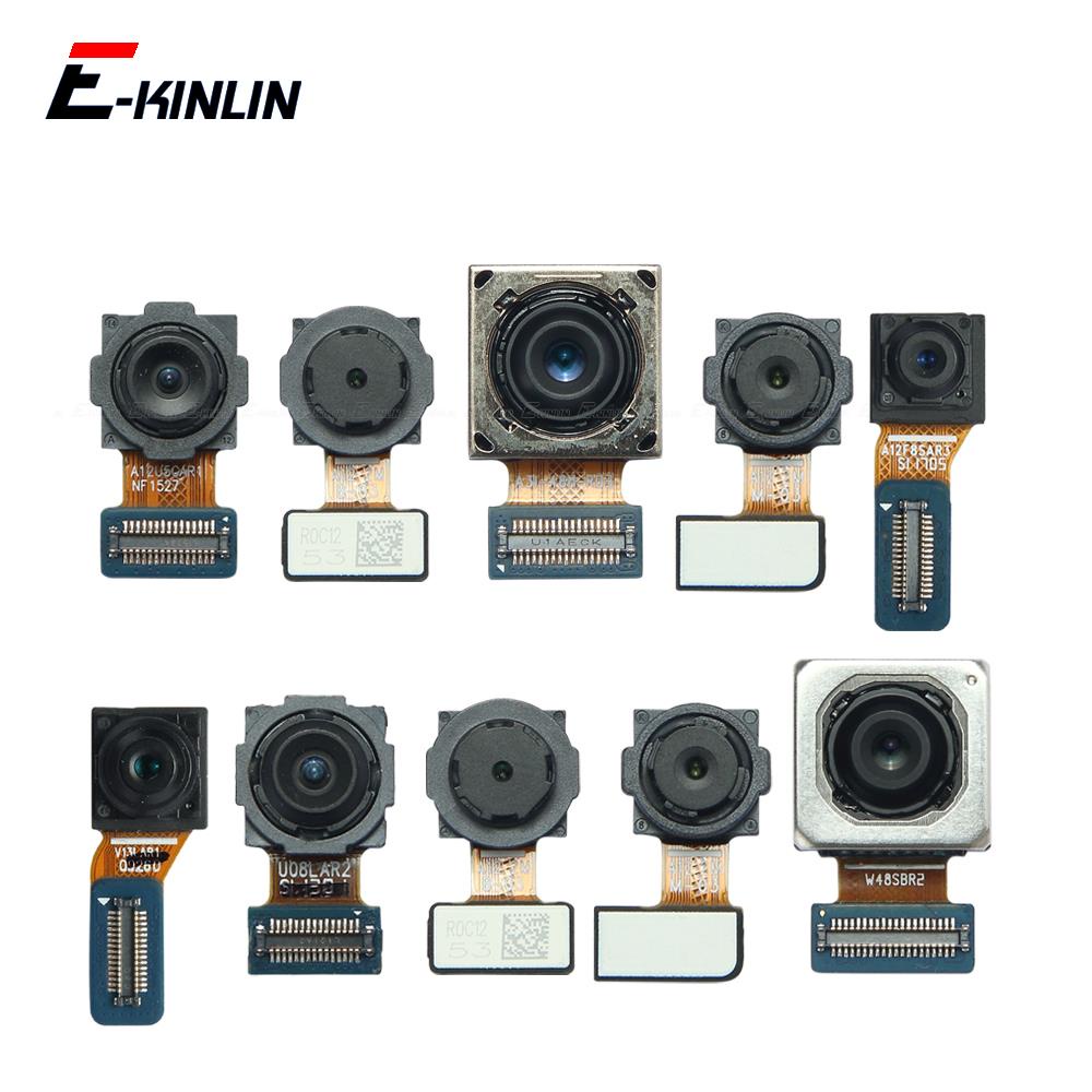 Mặt Trước Selfie Mặt Sau Chính Telephoto Macro Độ Sâu Siêu Rộng Camera Dành Cho Samsung Galaxy A12 A22 4G 5G A125 A225 A226 Cáp Mềm Thay Thế Các Bộ Phận