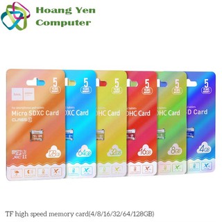 Thẻ Nhớ MICRO SDHC 16GB Hoco Class 10 85MB/S Chống Nước - BH 2 Năm - Hoàng Yến Computer