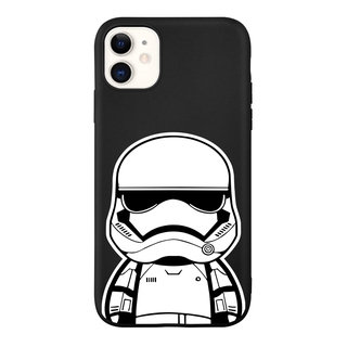 Ốp điện thoại mềm mờ hoạt hình dễ thương Star Wars cho iPhone 16 15 14 13 12 11 Pro Promax 14Plus mini X XS XR XSMAX 6 6s 5 5S 6plus / 6splus 7 8 SE2020 7plus / 8Plus