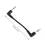 BTM Dual Right Angle Male 3 5mm Dây cáp cho máy ảnh micrô trộn