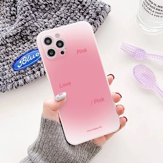 Ốp lưng iphone cạnh vuông loang màu dành cho iphone 6 đến 16promax - E64