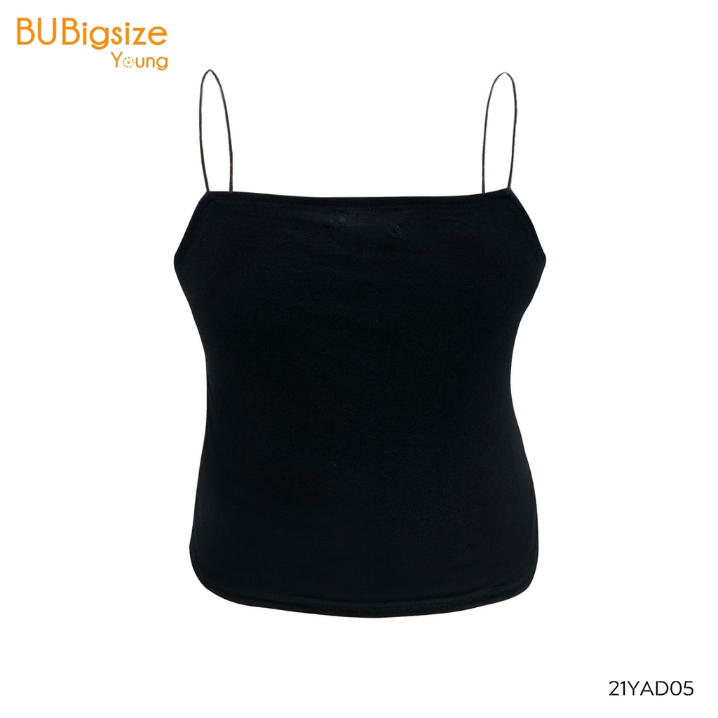 Ảnh Áo 2 dây thun nữ BIGSIZE (55kg đến 95kg) - 21YAD05 - [BU Bigsize Young] 1
