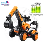 Xe cẩu điện trẻ em cỡ lớn, có thể di chuyển tiến lùi, điều chỉnh cần múc  phù hợp cho bé 2-6 tuổi — ảnh 8