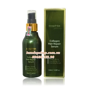 Dầu dưỡng tóc - Sophia collagen hair repair serum - Tinh dầu phục hồi tóc (100ml) - LT