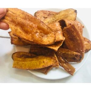 1kg chuối sấy mè gừng, loại giòn dễ gãy