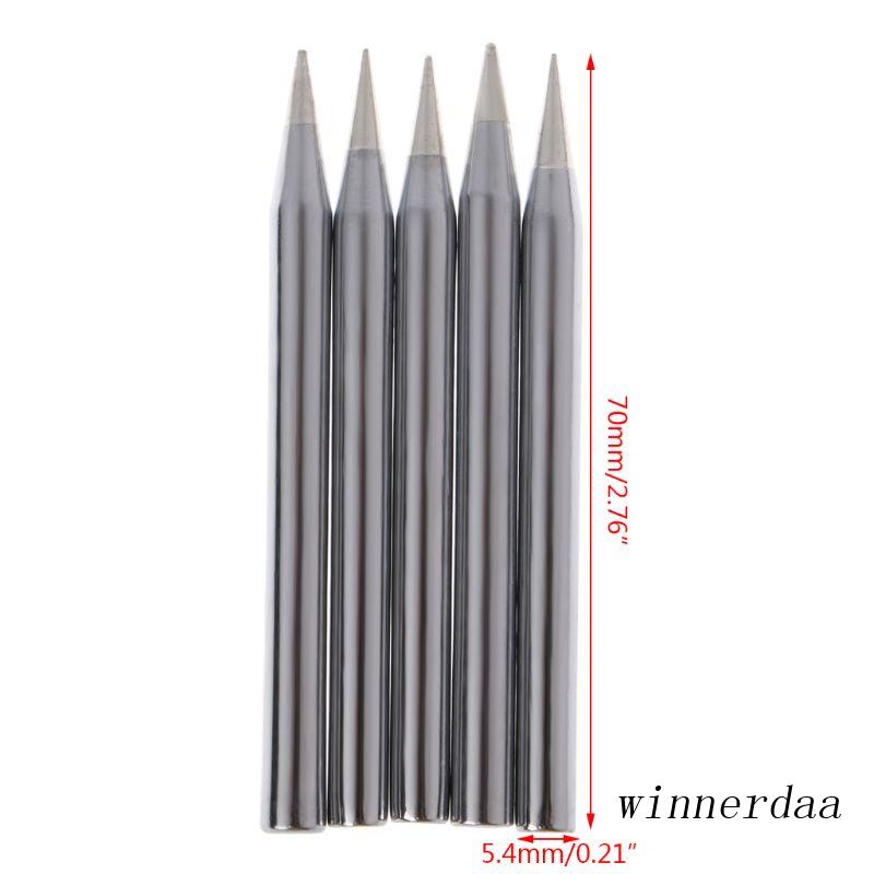 Set 5 Đầu Mũi Hàn 60W Thay Thế Tiện Dụng