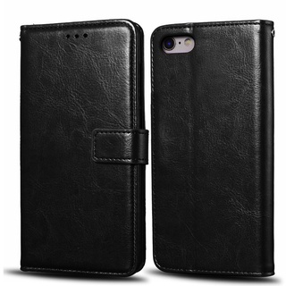 Ốp Lật iPhone 6 6S 7 8 Plus SE3 SE 2022 2020 Ví Sang Trọng Lật Bao Da Pu Vỏ Điện Thoại