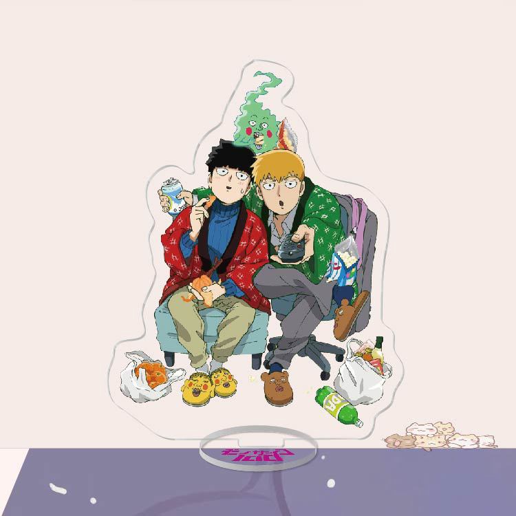 Mô hình standee Mob Psycho 100 tượng mica acrylic anime chibi trang trí ...