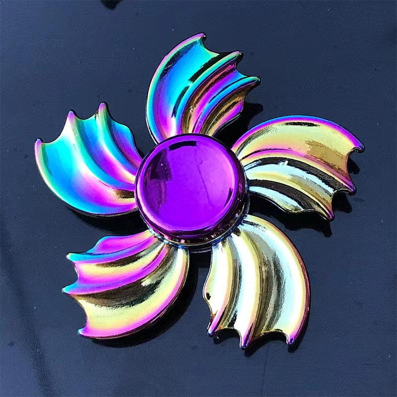 (MớI) Con Quay Đồ Chơi Fidget Spinner BằNg HợP Kim KẽM NhiềU MàU GiúP GiảM stress