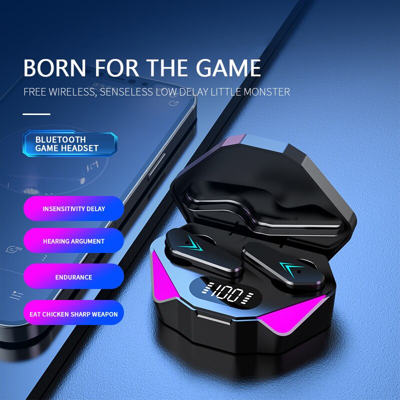 Tai nghe không dây G11 TWS Có Màn Hình Kỹ Thuật Số Hỗ Trợ Chơi Game Và Phát Nhạc (Phát Nhạc / Game)