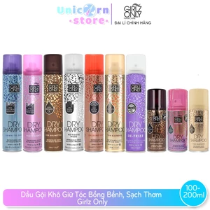 Dầu Gội Khô Giữ Tóc Bồng Bềnh, Sạch Thơm Girlz Only