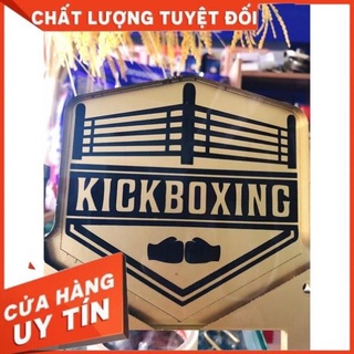Giá treo huy chương Boxing, 58x22cm, mùa RichGold, chữ đen mờ sang chảnh