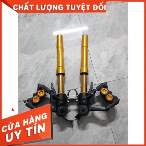 Chân phuộc gắn heo pkl 108 gắn 2 đĩa .chế được các loại xe r15 v3 tfx ...