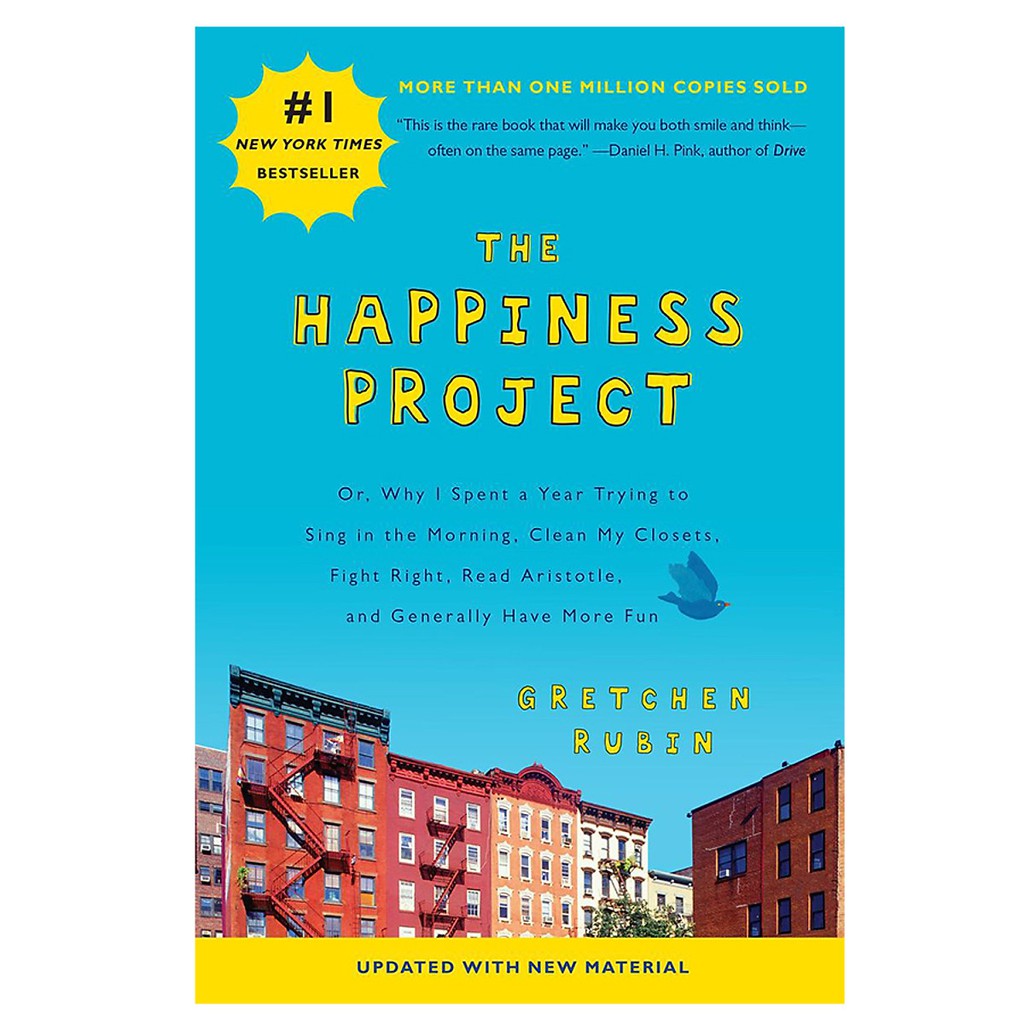 [Mã BMLTB35 giảm đến 35K đơn 99K] Sách Ngoại văn: The Happiness Project