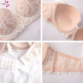 Áo Lót Nữ Phương Linh Underwear Ren Hoa Cup Ngang Đệm Mỏng Có Gọng Ôm Ngực Cao Cấp