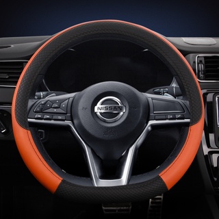 Bọc Vô Lăng Ô Tô Loại D Cho Nissan X-Trail Qashqai March Serena Micra Kicks 2017-2019 Altima Teana 2019 Phụ Kiện Ô Tô