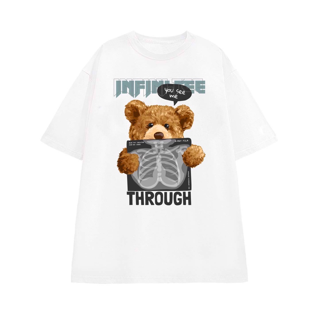 Áo thun INFINITEE Fni0840,Thun 100% Cotton - form rộng Unisex.