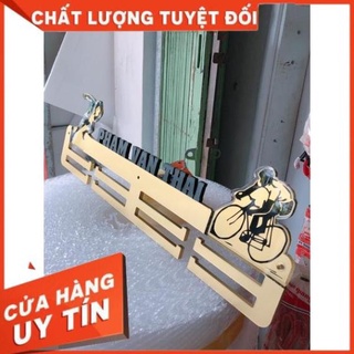 [FreeShip] (New2022) Giá treo huy chương Chạy bộ kết hợp xe đạp, running and biker, giá treo cao cấp