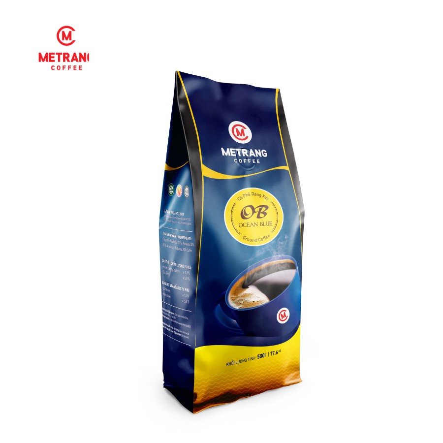 Ảnh Cà phê Mê Trang Ocean Blue (OB) - Túi bột 500g 1