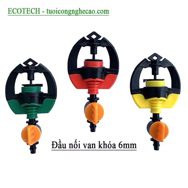 Béc tưới phun mưa điều chỉnh bán kính SD700-30-60-90l/h- Hệ thống tưới phun mưa