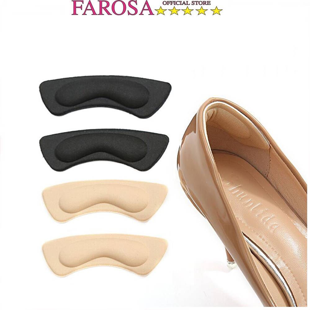 Miếng lót gót giày bảo vệ gót sau FAROSA 4D cao cấp, chống thốn và trầy chân mã PK53