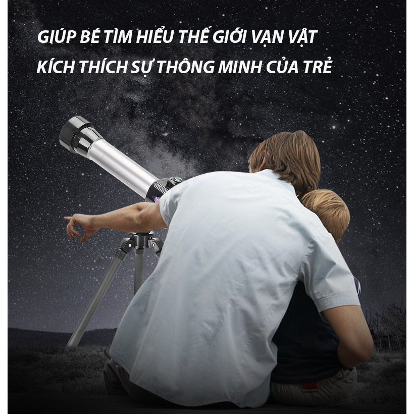 kÍNH THIÊN VĂN - Chắp cánh ước mơ khám phá vũ trụ -bầu trời về đêm -Bổ sung kiến thức về thế giới quan cho bé