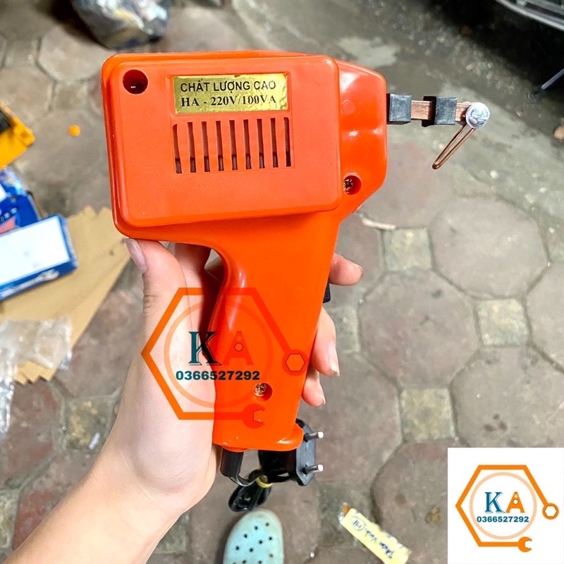 Mỏ Hàn Xung 220V-100W Bách Khoa Chuẩn ( Tặng 01 thiếc OK 100g, 01 hộp nhựa thông, 03 mũi hàn xung )