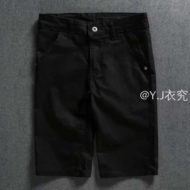 Quần short bé trai Quần short cỡ lớn Quần short thông thường Quần short tổng thể Quần short thẳng Quần short làm việc Quần short chống mài mòn Quần giữa co giãn Quần short làm việc Quần short rách Quầ