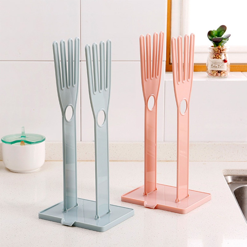 Portable Glove Drying Rack Removable Desktop Drainage Storage Rack